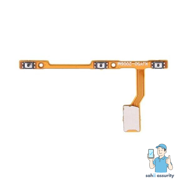 Volume Button Flex Cable for Vivo Y50 thumbnail